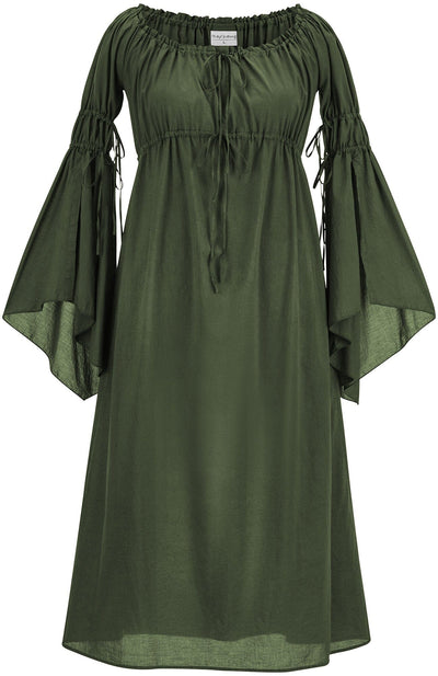 Oona Maxi Chemise Limited Edition Moss Green